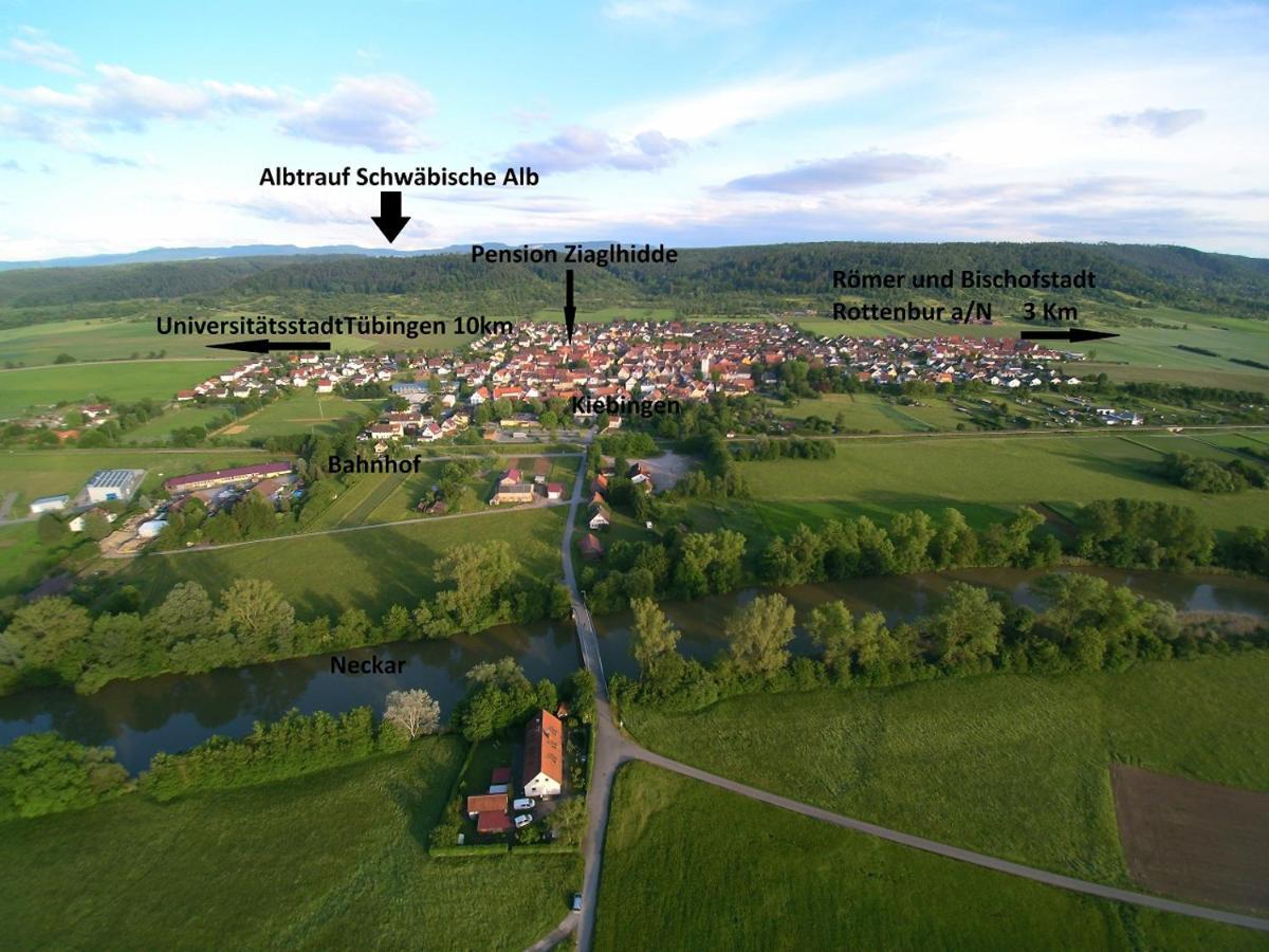 Pensionszimmer Ziaglhidde Rottenburg am Neckar Exteriér fotografie